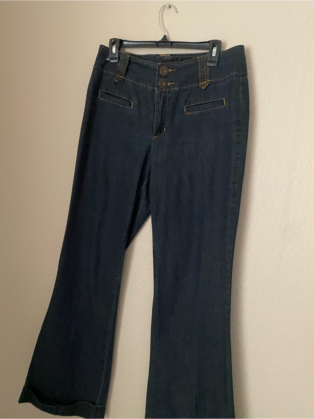 Bisou Bisou Dark Blue Flare Jeans